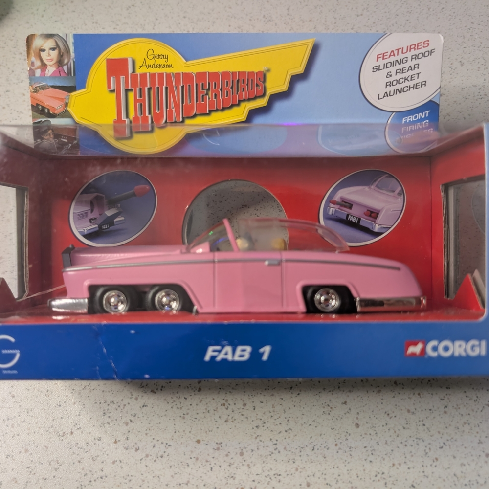 Thunderbirds FAB 1 Pink Toy Car